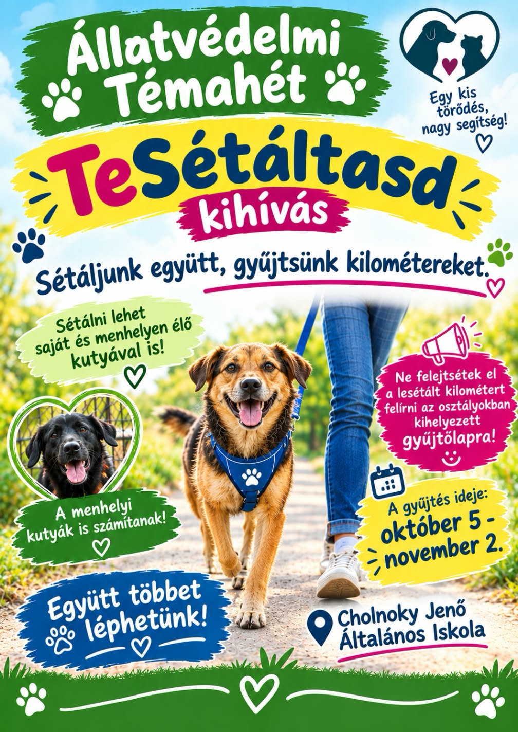 Gyűjtsük együtt a kutyusos kilométereket!